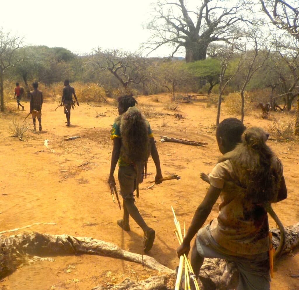 James Van Lanen in the field